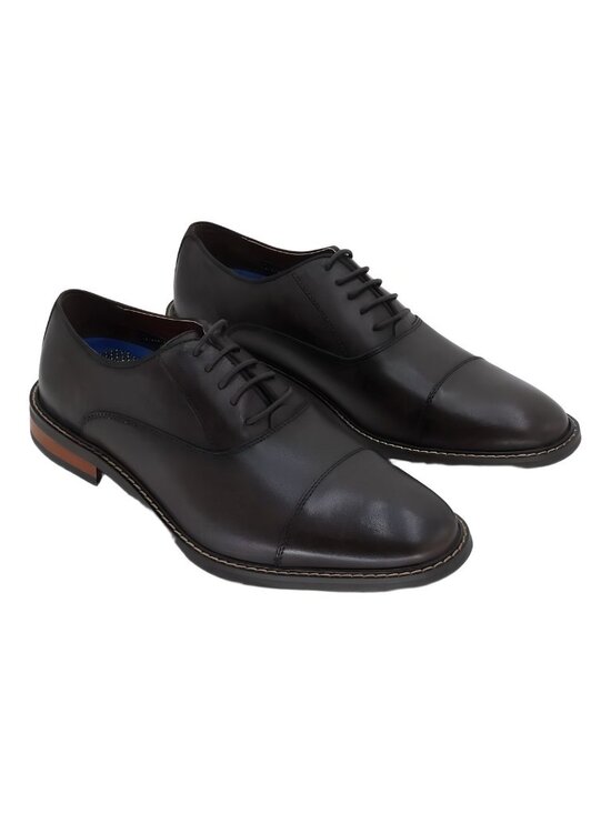 Vince Camuto Mens Lyre Oxford Dress Shoes Mocha Brown US 8.5M EU 41.5 main image 5